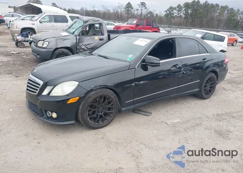 2010 Mercedes-Benz E 350 4Matic из США, поврежденный, VIN WDDHF8HB8AA103612